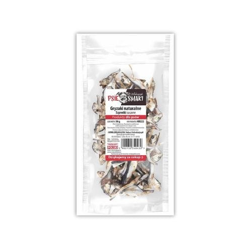 Szprotki suszone 50g Naturalna przekąska dla psa