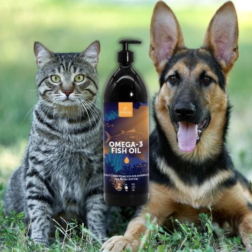 Pokusa Omega‑3 Fish Oil 1000 ml Olej dla psa i kota z kwasami omega a.jpeg