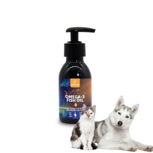 Pokusa Omega-3 Fish Oil 250 ml – olej dla psa i kota z kwasami omega.jpeg