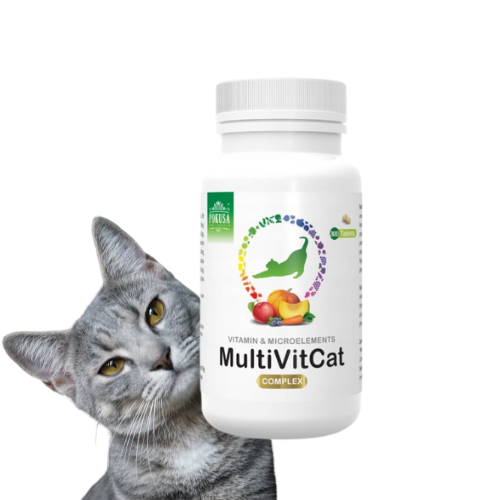 Pokusa Multivit Cat 300 tabl  witaminy i minerały dla kota a — kopia.png