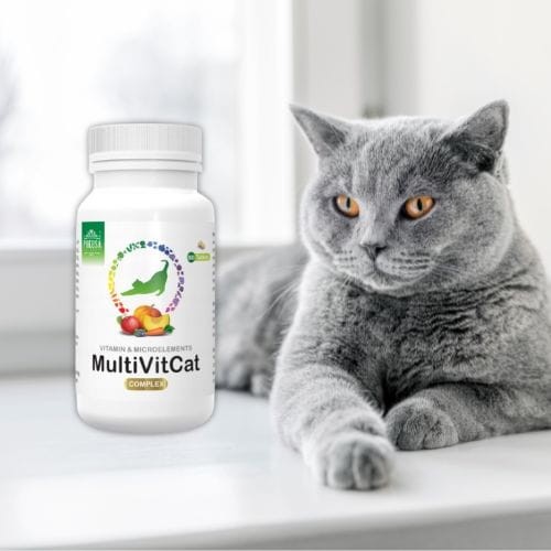 Pokusa Multivit Cat 300 tabl  witaminy i minerały dla kota.jpg