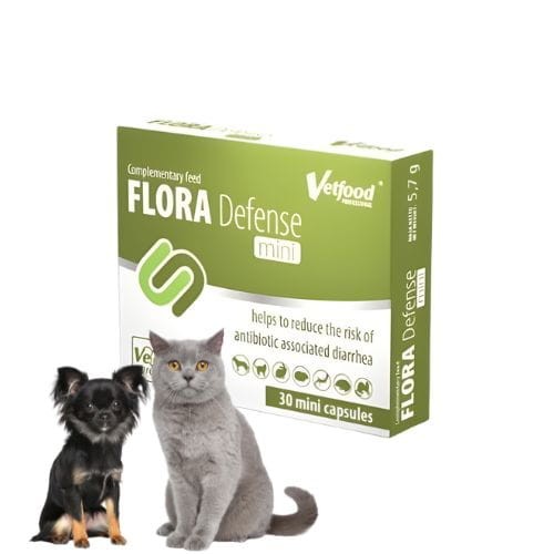 Vetfood Flora Defense Mini 30 kaps – ochrona jelit i trawienia psa i kota a.jpg