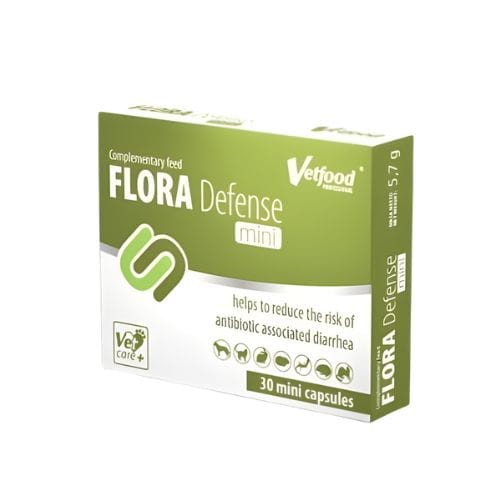 Vetfood Flora Defense Mini 30 kaps – ochrona jelit i trawienia psa i kota zoomisia.jpg