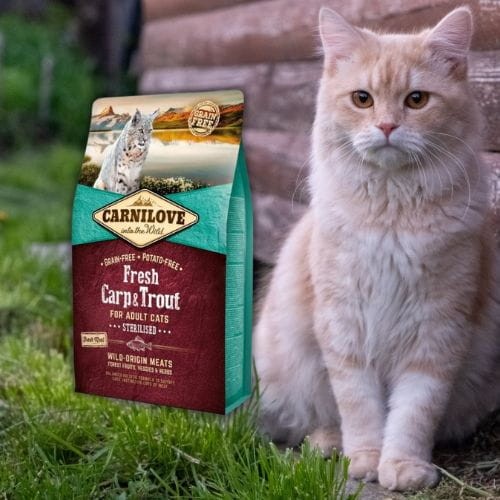 Carnilove Cat Fresh Carp&Trout Sterilised 2kg