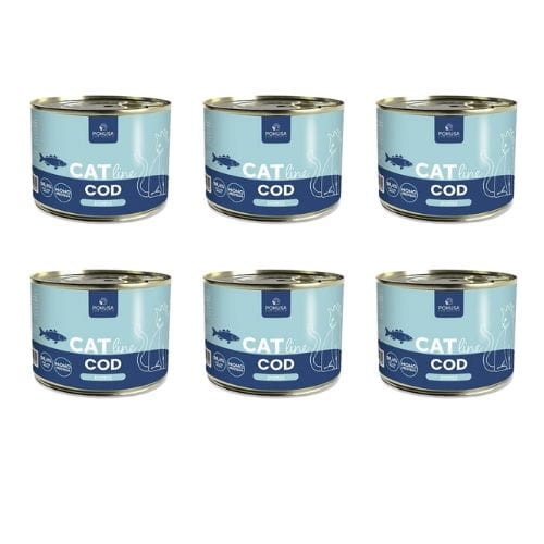 Pokusa CatLine Dorsz 6x200g mokra karma dla kotów z dorszem