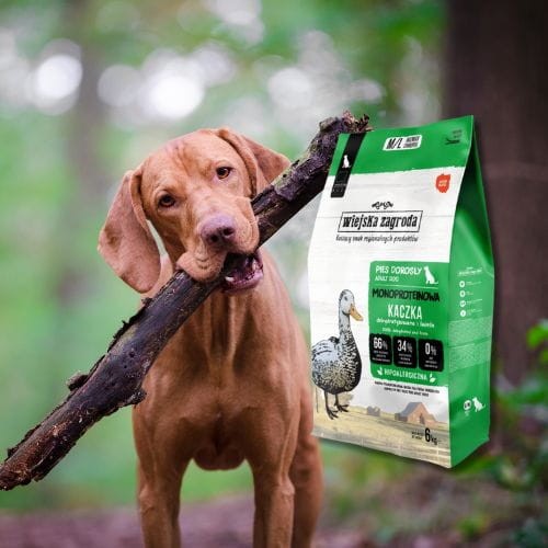 Wiejska Zagroda Monoproteinowa Kaczka M L 6 kg sucha karma dla psa a.jpg