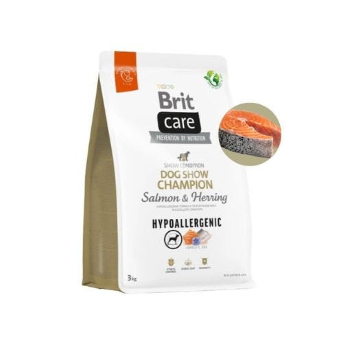 Brit Care Show Champion 3kg sucha karma dla psa z łososiem i śledziem zoomisia.jpg