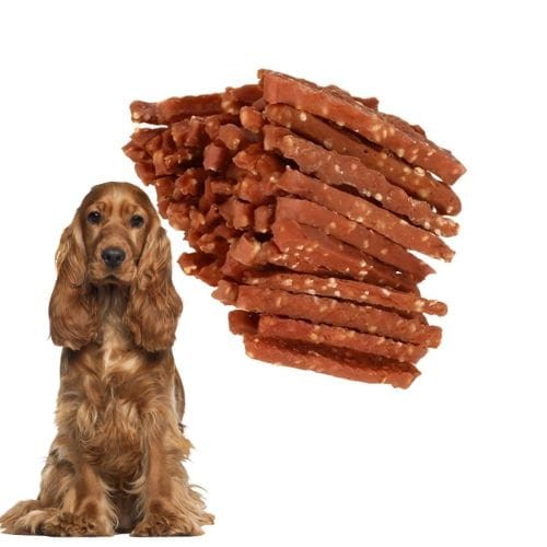 Przysmak dla psa Hilton patyczki z kaczką i ryżem 500g .jpg