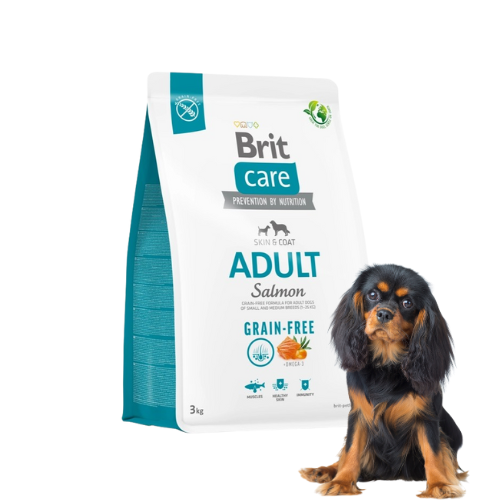 Brit Care Dog Grain Free Adult Salmon 3 kg sucha karma dla psa z łososiem a.png