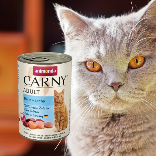 Animonda Carny Adult Kurczak z Łososiem 400g karma mokra dla kota