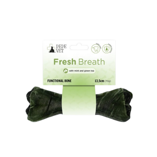 Pepe Vet Fresh Breath 13,5cm Kość funkcjonalna dla psa z miętą