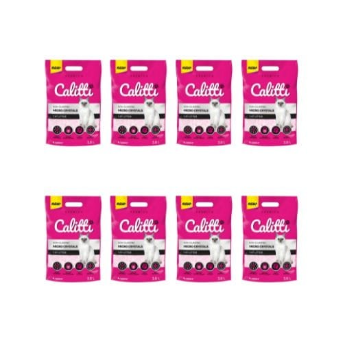 Calitti Micro Crystals 8x3,8L Żwirek silikonowy