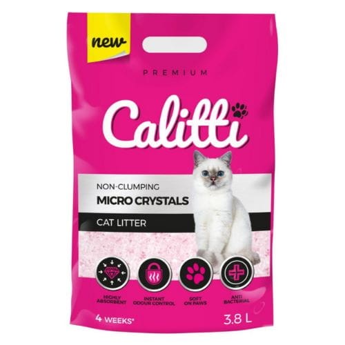 Calitti Micro Crystals 8x3,8L Żwirek silikonowy