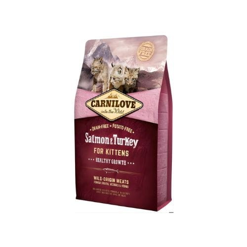 Carnilove Cat Salmon & Turkey 2kg Sucha karma dla kociąt
