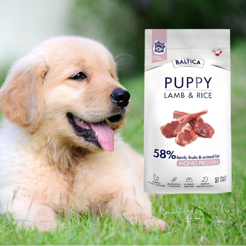 BALTICA Puppy Lamb&amp;Rice 3kg monobiałkowa karma sucha dla szczeniąt  a.png