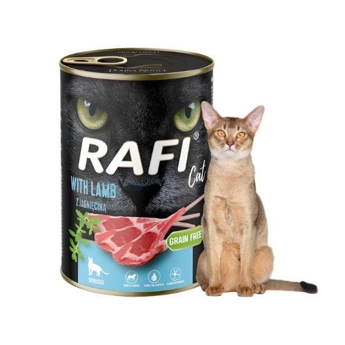 zoomisia rafi cat sterilised adult jagniecina 400g z kotem.jpg