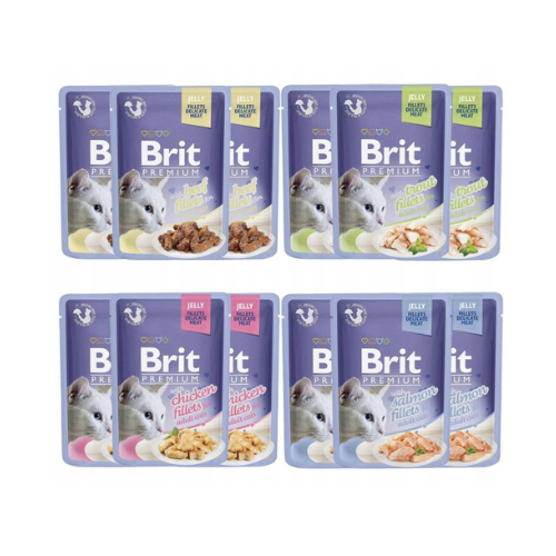 Brit Premium Cat Family Plate 12x85g Mokra karma dla kota mix smaków zoomisia.png