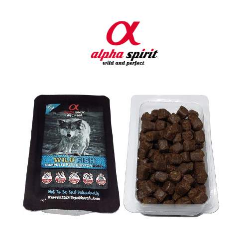 Alpha Spirit Wild Fish półwilgotna karma dla psa z rybą.png