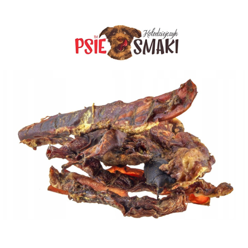 Psie Smaki Przełyki Wieprzowe 500g Przysmak dla psa naturalny gryzak.png