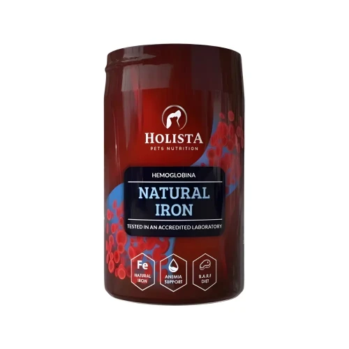 Holista Natural Iron 180g – naturalne żelazo dla psa i kota