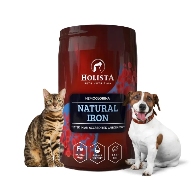 Holista Natural Iron 180g – naturalne żelazo dla psa i kota