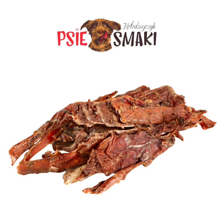 Psie Smaki Żołądki Wieprzowe 500g Paski naturalne przysmaki dla psa