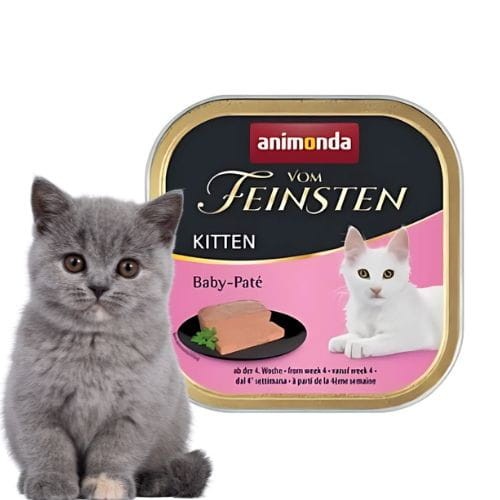 ANIMONDA Vom Feinsten Kitten Baby Pate 12x100g  mokra karma dla kociąt