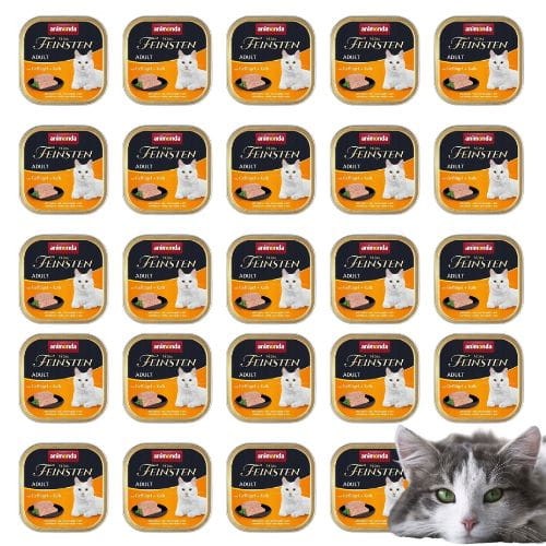 Animonda Vom Feinsten Classic 24x100g drób i cielęcina dla dorosłych kotów