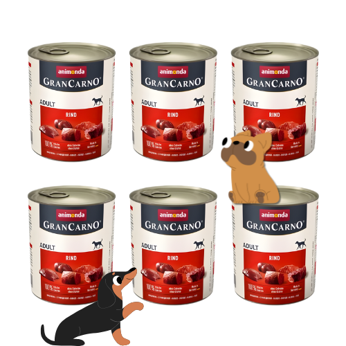 Animonda GranCarno Adult Wołowina 6x800 g Karma dla psa