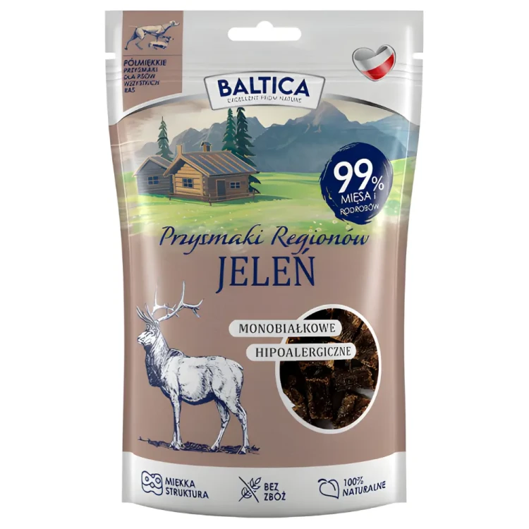 Baltica Treningowe Kąski Jeleń 80g