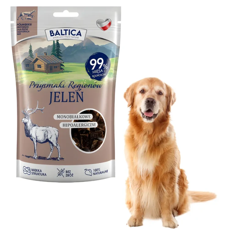 Baltica Treningowe Kąski Jeleń 80g