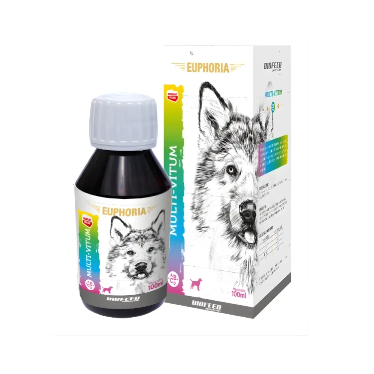EUPHORIA Multi Vitum DOG 100 ml na odporność witaminy