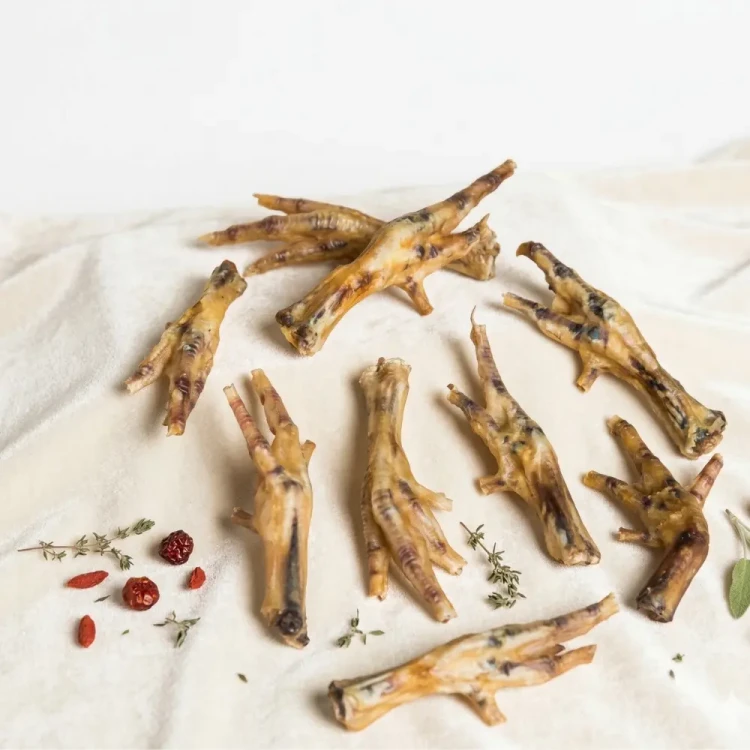 Bello & Friends Suszone łapki kurczaka 500g Naturalne gryzaki dla psa
