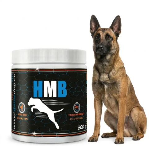 Game Dog HMB 200g preparat na masę mięśniową dla psa sportowego i seniora