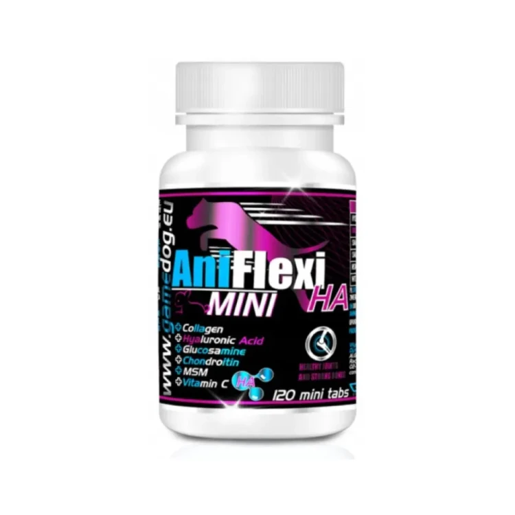 Game Dog AniFlexi HA mini 120 tabletek na stawy dla małego psa kolagen