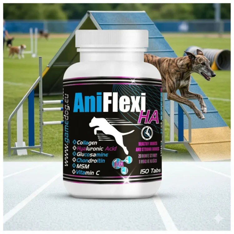 Game Dog AniFlexi HA 150 tabl. preparat na stawy dla psa dysplazja