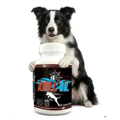 Game Dog Krill Oil 60 kapsułek olej z kryla dla psa na stawy i sierść