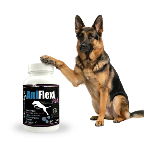 Game Dog AniFlexi HA 80 tabletek na stawy i dysplazję dla psa z kolagenem