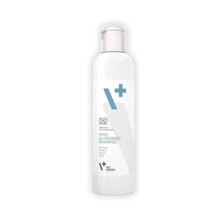 VetExpert Hypoallergenic Shampoo 250ml Szampon dla psa i kota do skóry wrażliwej