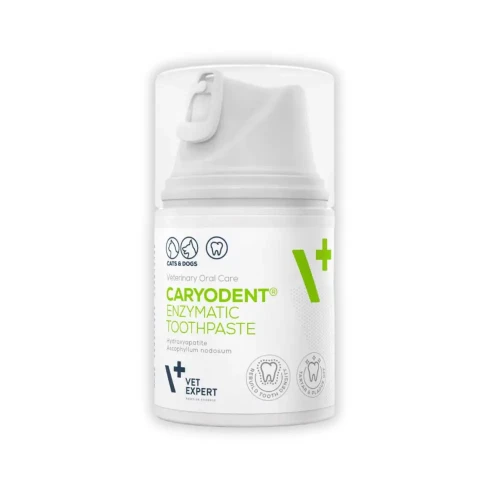 VetExpert CaryoDent Enzymatyczna Pasta do zębów dla psa i kota 50ml
