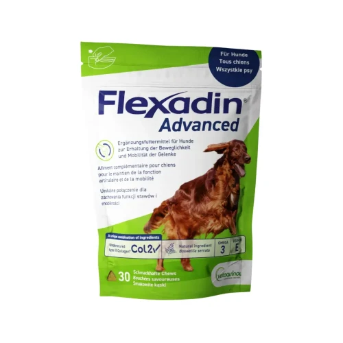 Vetoquinol Flexadin Advanced 30 kąsków Wsparcie stawów dla psa