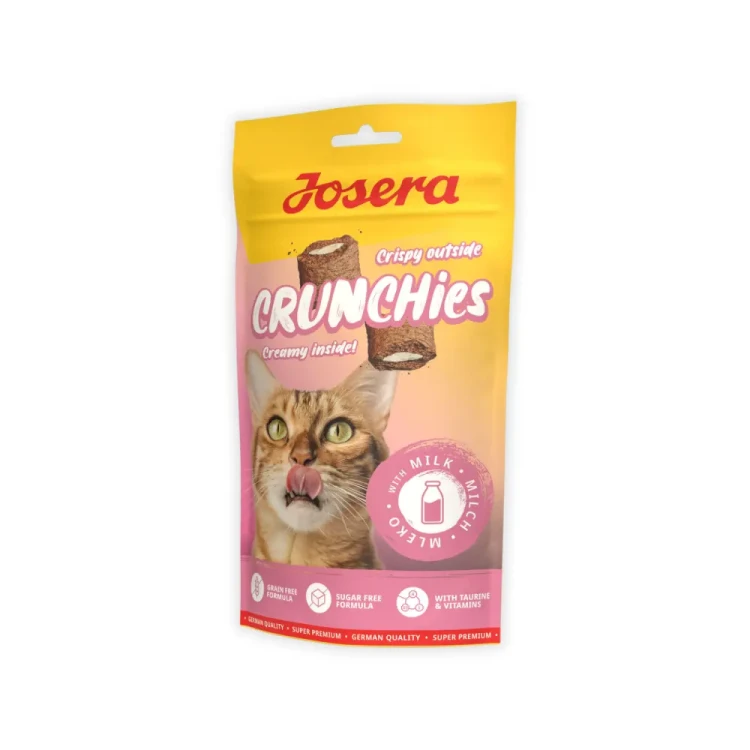 Josera Crunchies Milk 60g Przysmaki z mlekiem dla kota