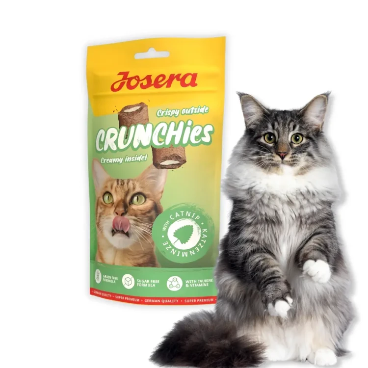 Josera Crunchies Catnip 60g Przysmaki z kocimiętką dla kota