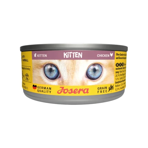 Josera Kitten Kurczak 85g Mokra karma dla kociąt bezzbożowa w sosie