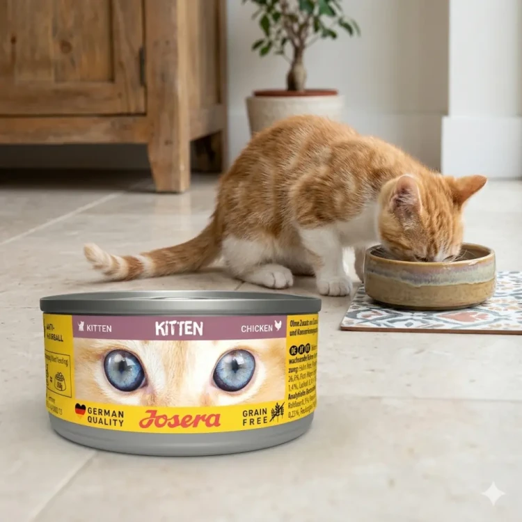 Josera Kitten Kurczak 85g Mokra karma dla kociąt bezzbożowa w sosie