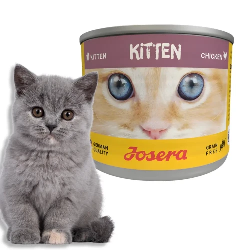 Josera Kitten Chicken 200g Mokra karma dla kociąt kurczak puszka