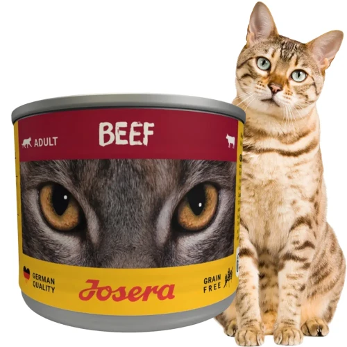 Josera Adult Wołowina 200g Mokra karma dla kota bezzbożowa puszka