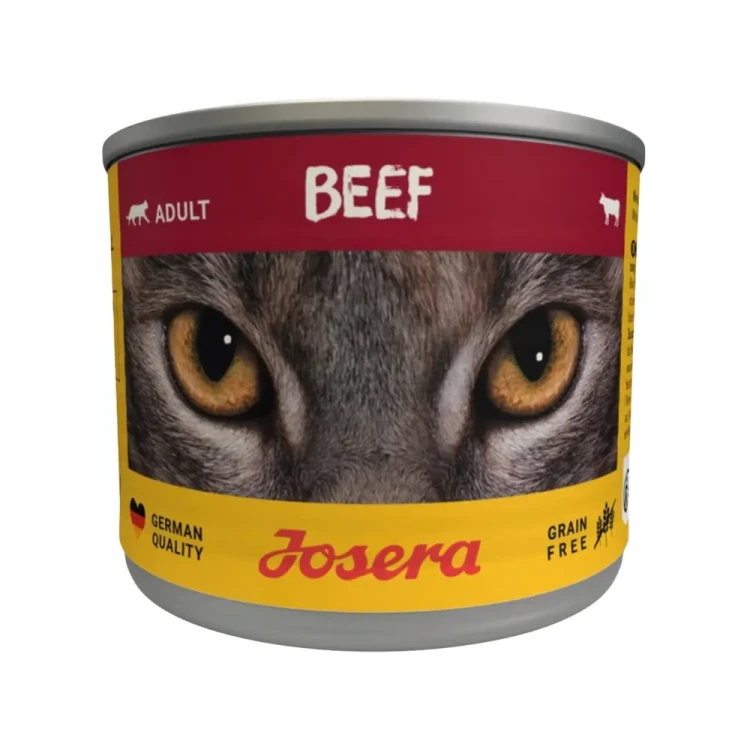 Josera Adult Wołowina 200g Mokra karma dla kota bezzbożowa puszka