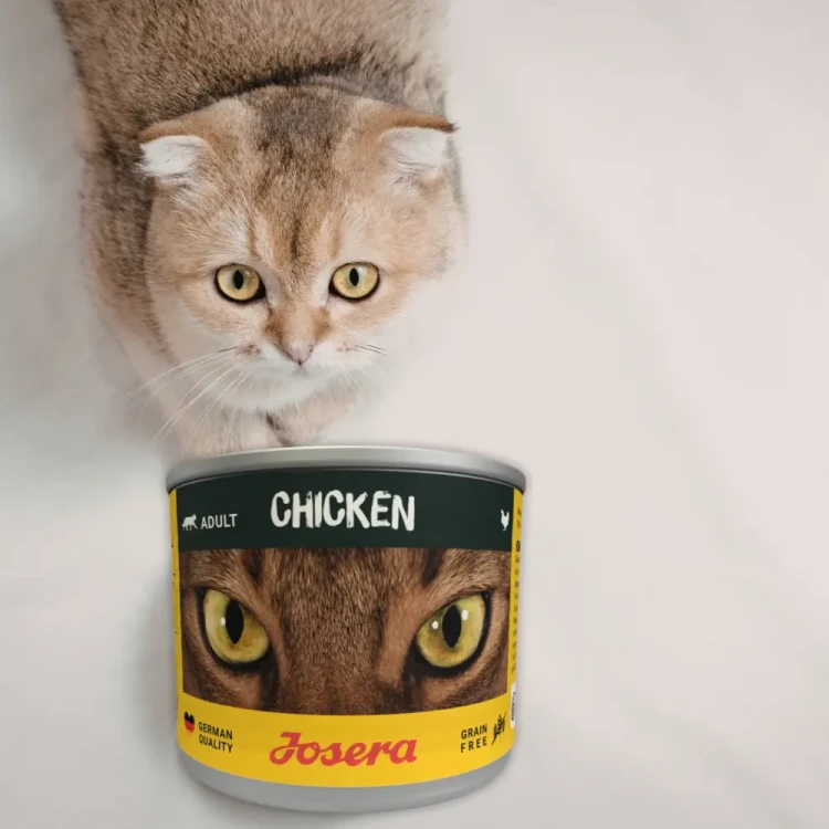 Josera Adult Kurczak 200g Mokra karma dla kota bezzbożowa puszka