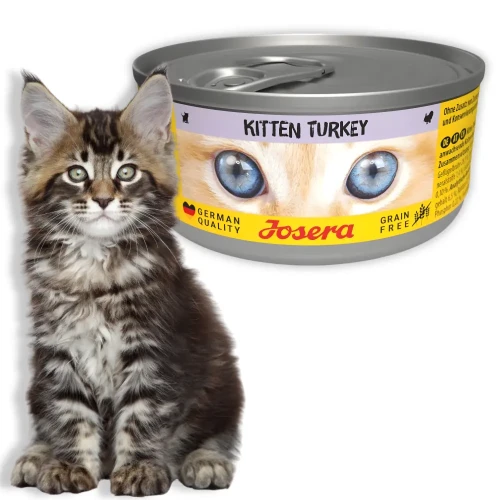 Josera Kitten Indyk 85g Mokra karma dla kociąt bezzbożowa w sosie